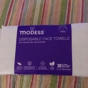 Disposable Face Towels - White